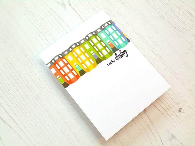 Altenew Every Kind of Home Stamp and Die Bundle featuring floral and home-themed designs for crafting projects.