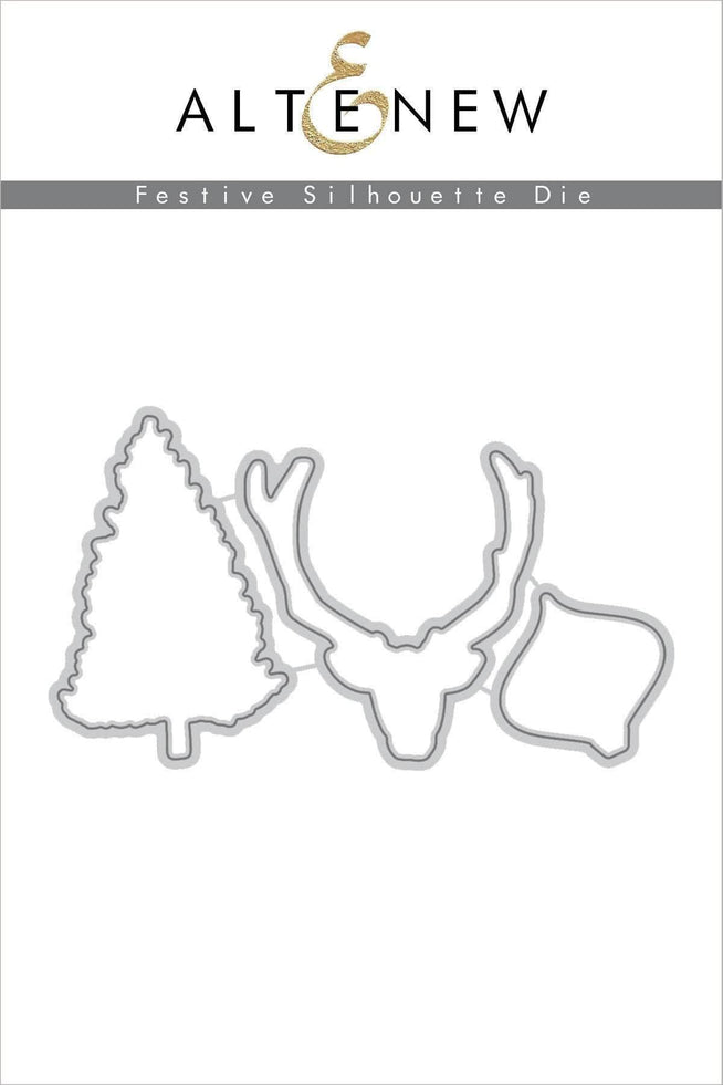 Altenew Stamp & Die Bundle Z - Festive Silhouettes Stamp & Die Bundle