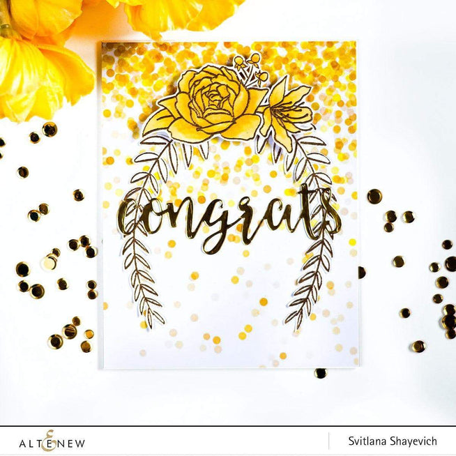 Altenew Stamp & Die Bundle Floral Frame Stamp & Die Bundle