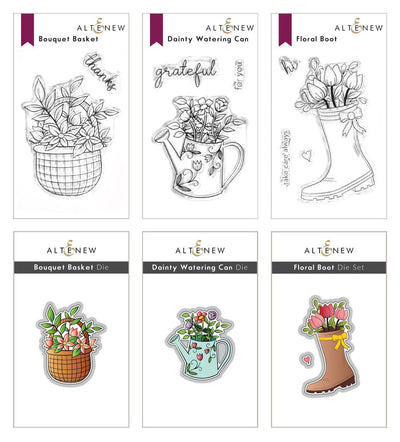 Altenew Stamp & Die Bundle Folktales & Stories Mini Stamp & Die Bundle