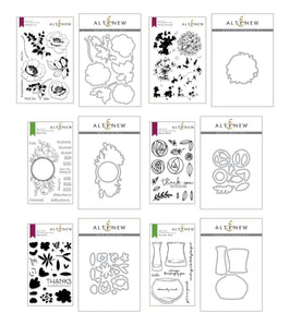 Altenew Stamp & Die Bundle Fond Appreciation Coordinating Stamp & Die Bundle