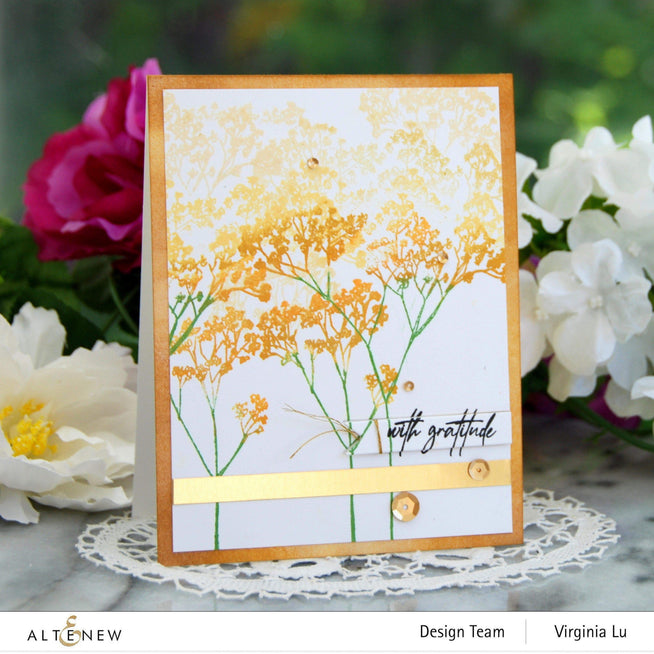 Altenew Stamp & Die Bundle Fragile Foliage Stamp & Die Bundle