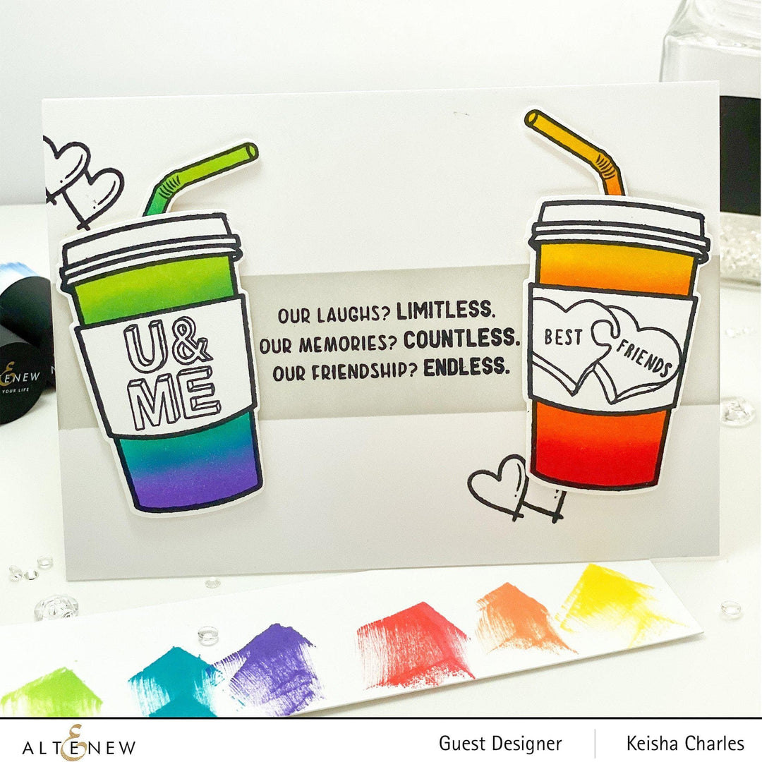 Altenew Stamp & Die Bundle Friends Forever Stamp & Die Bundle