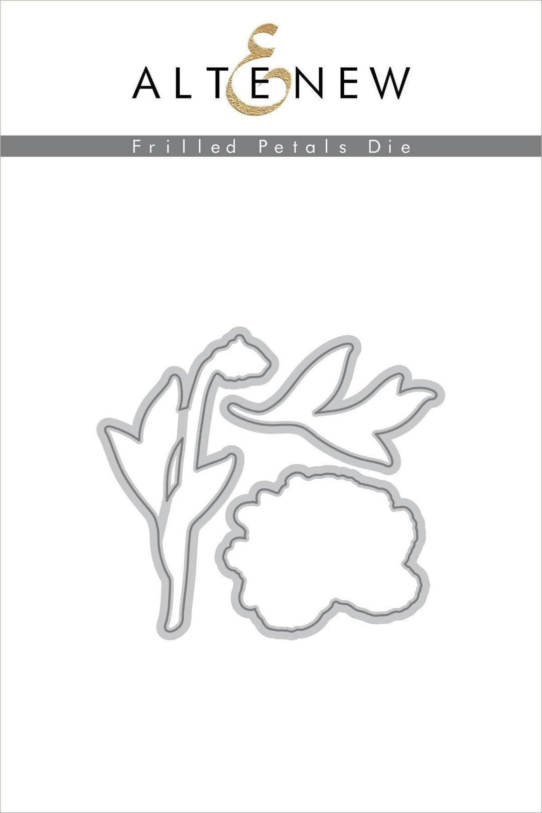 Altenew Stamp & Die Bundle Z - Frilled Petals Stamp & Die Bundle