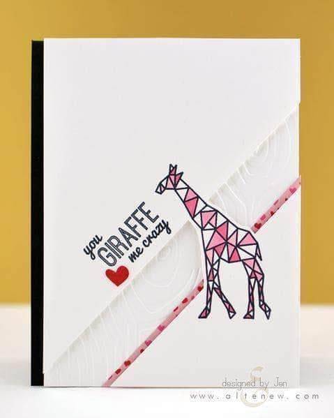 Altenew Stamp & Die Bundle Geometric Menagerie Stamp & Die Bundle