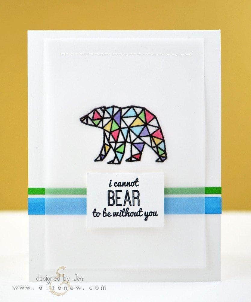 Altenew Stamp & Die Bundle Geometric Menagerie Stamp & Die Bundle