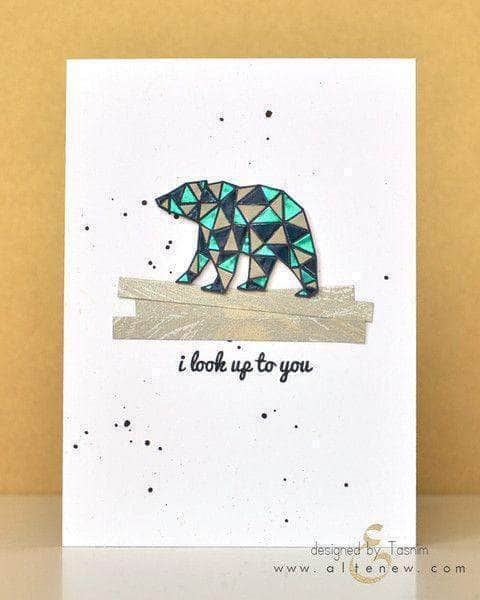 Altenew Stamp & Die Bundle Geometric Menagerie Stamp & Die Bundle