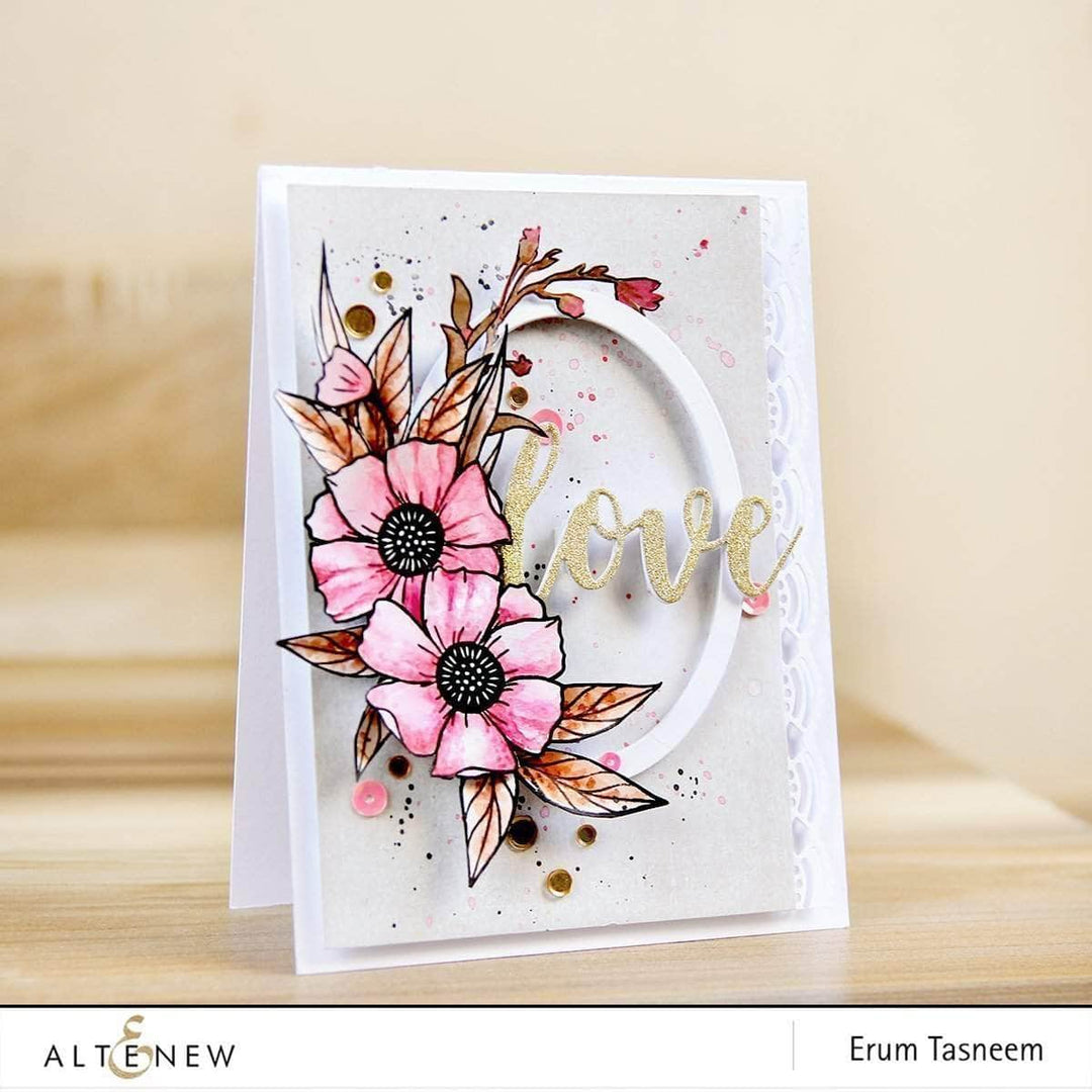 Altenew Stamp & Die Bundle Happy Bloom Stamp & Die Bundle