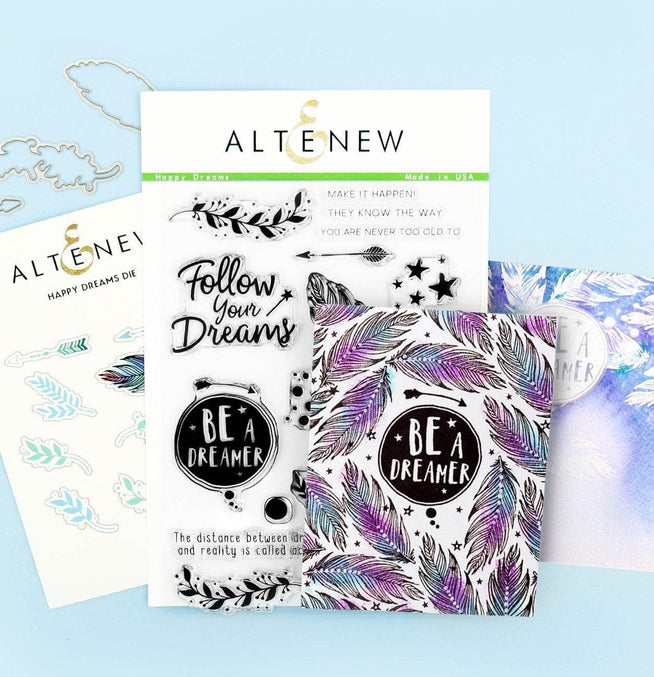 Altenew Stamp & Die Bundle Z - Happy Dreams Stamp & Die Bundle