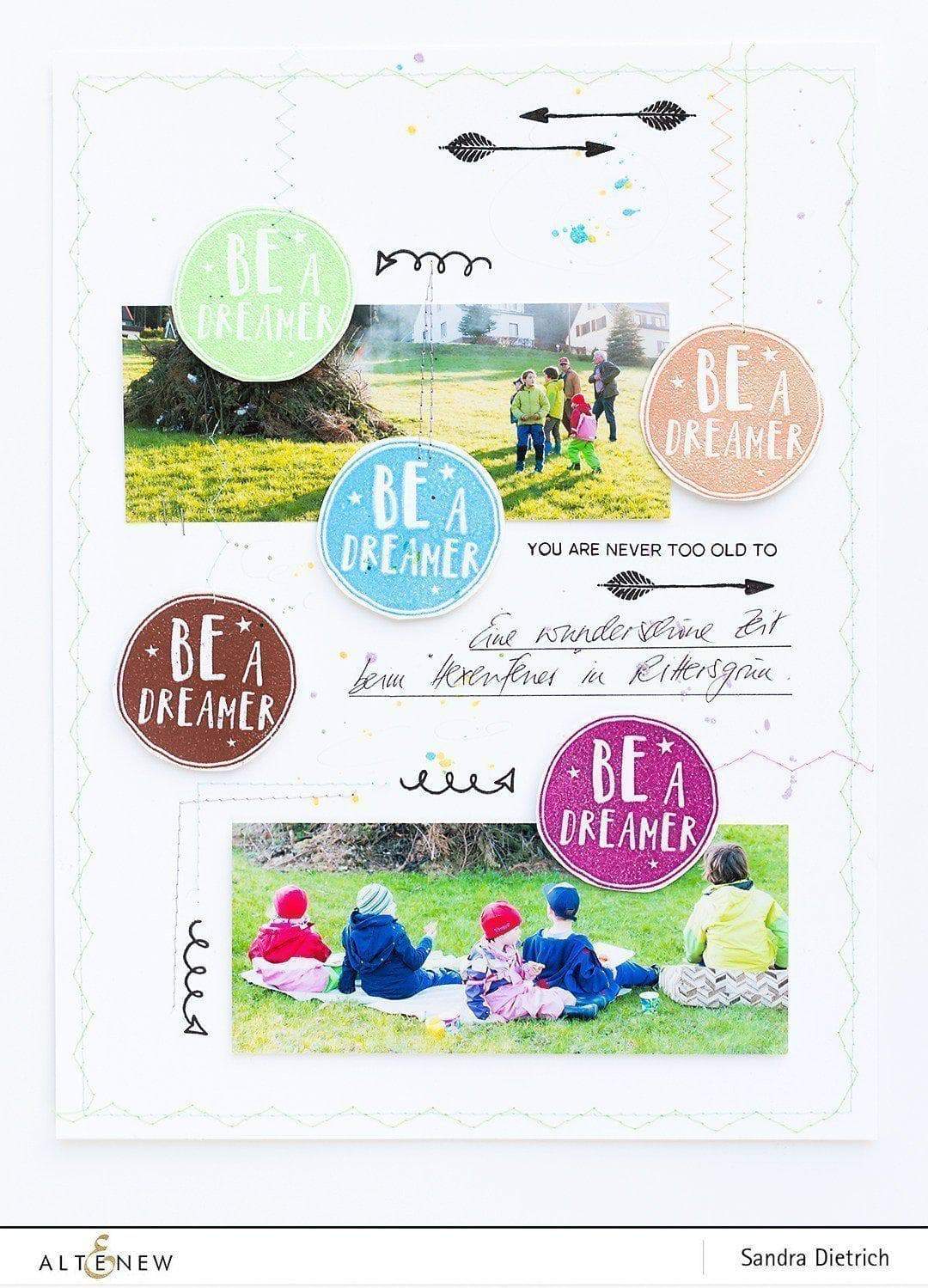 Altenew Stamp & Die Bundle Z - Happy Dreams Stamp & Die Bundle