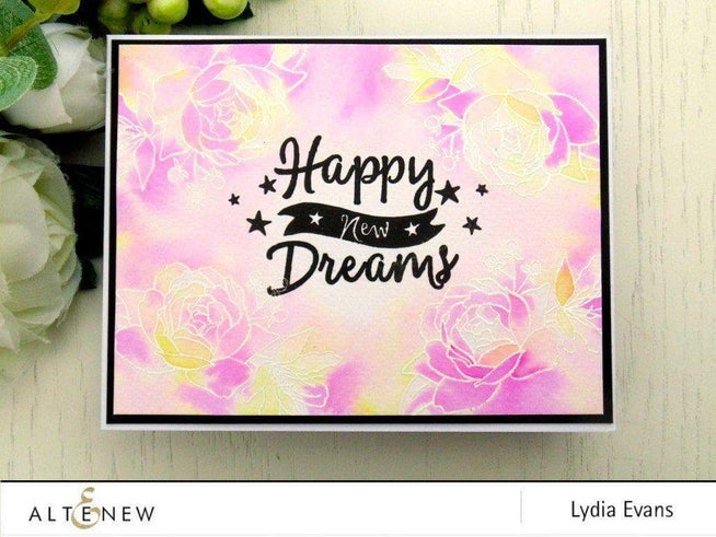 Altenew Stamp & Die Bundle Z - Happy Dreams Stamp & Die Bundle