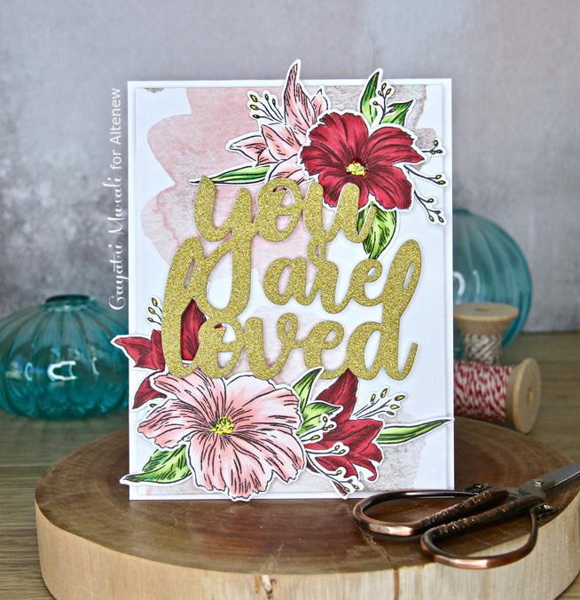Altenew Stamp & Die Bundle Happy Heart Stamp & Die Bundle