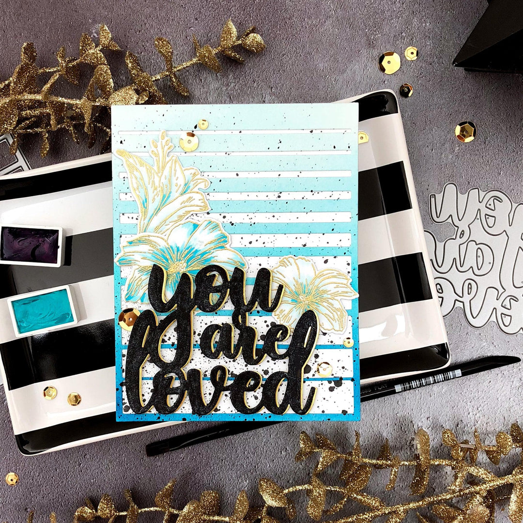 Altenew Stamp & Die Bundle Happy Heart Stamp & Die Bundle