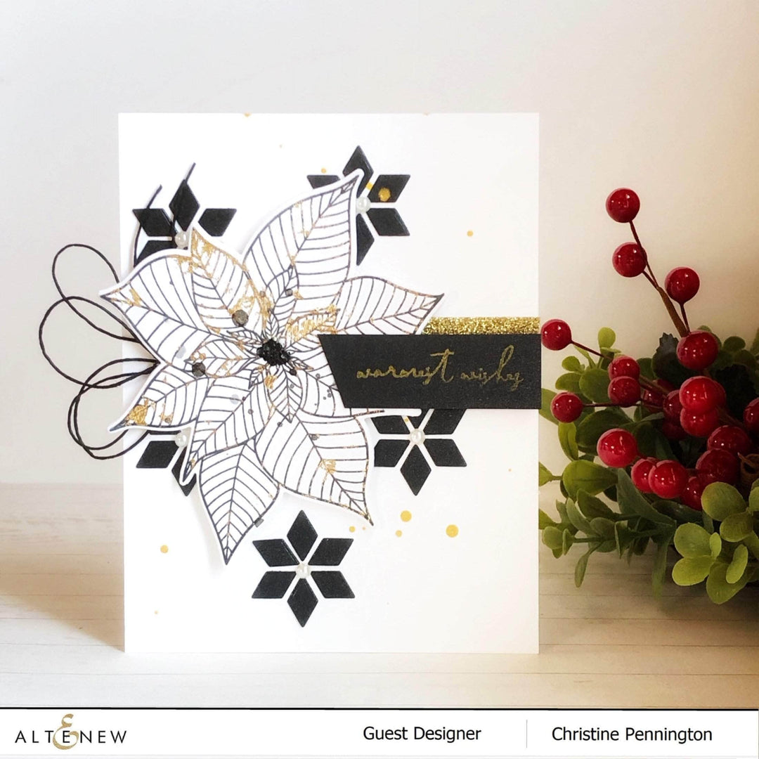 Altenew Stamp & Die Bundle Z - Holiday Friendship Coordinating Stamp & Die Bundle