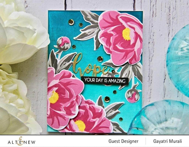 Retired - Hope Stamp & Die Bundle - Altenew