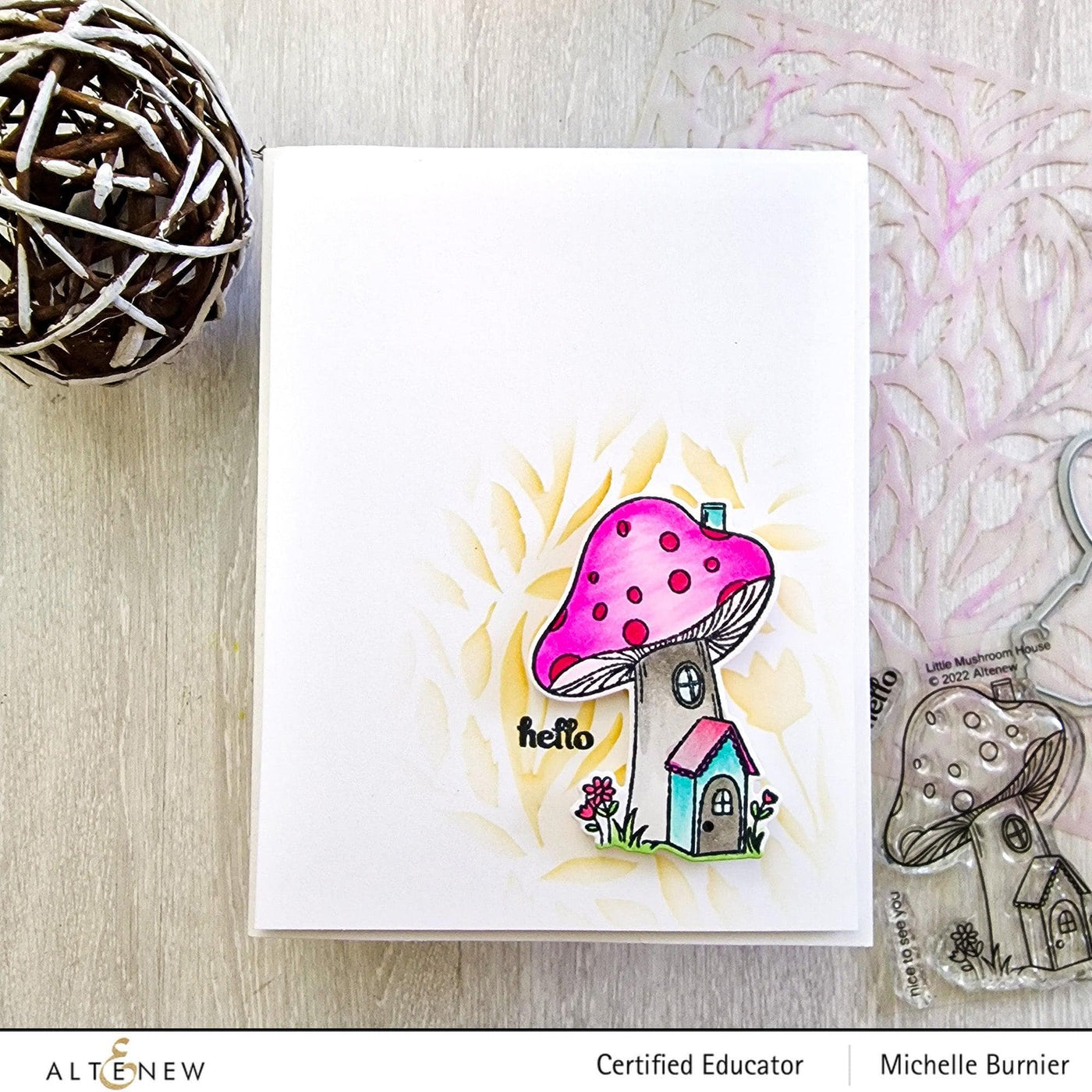 Altenew Stamp & Die Bundle Just Imagine Mini Stamp & Die Bundle