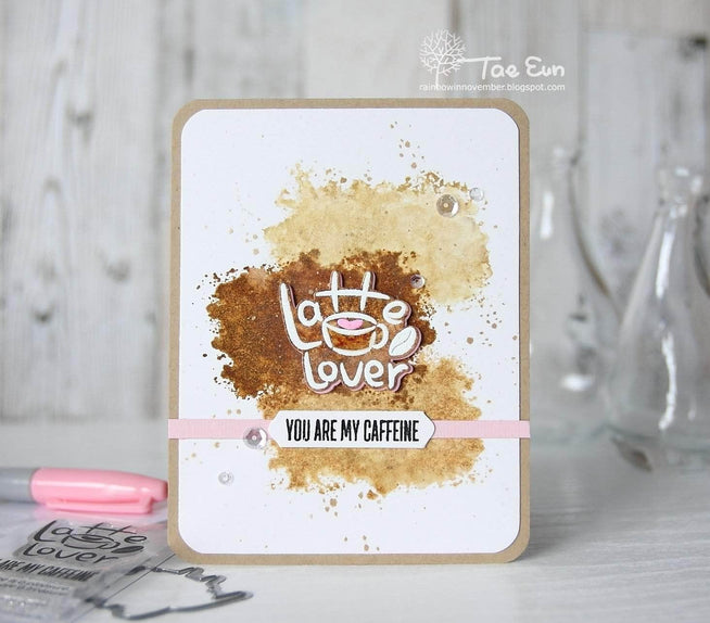 Altenew Stamp & Die Bundle Z - Latte Stamp & Die Bundle