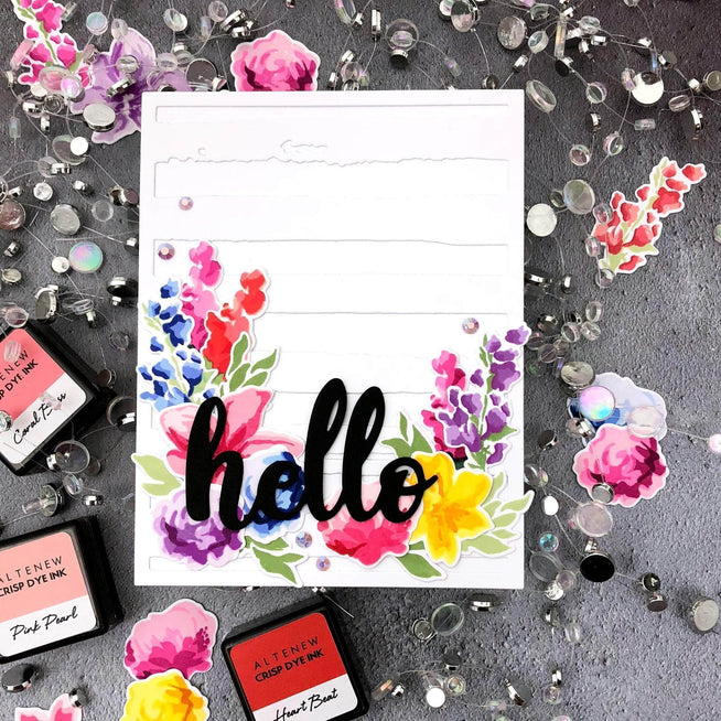 Altenew Stamp & Die Bundle Life Is Awesome Stamp & Die Bundle