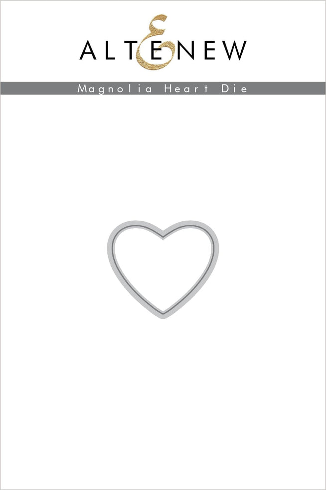 Altenew Stamp & Die Bundle Magnolia Heart Stamp & Die Bundle