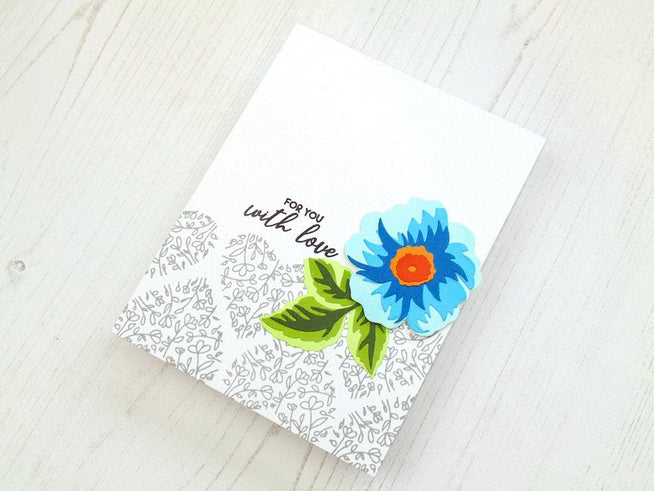 Altenew Stamp & Die Bundle Magnolia Heart Stamp & Die Bundle