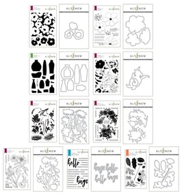 Altenew Stamp & Die Bundle Nature's Beauty Coordinating Stamp & Die Bundle