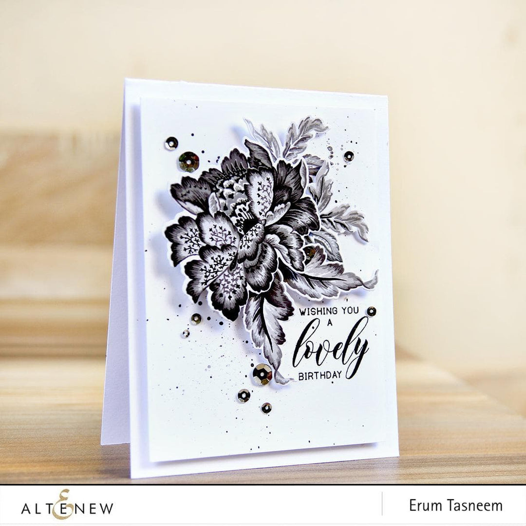 Altenew Stamp & Die Bundle Ornamental Flower Stamp & Die Bundle