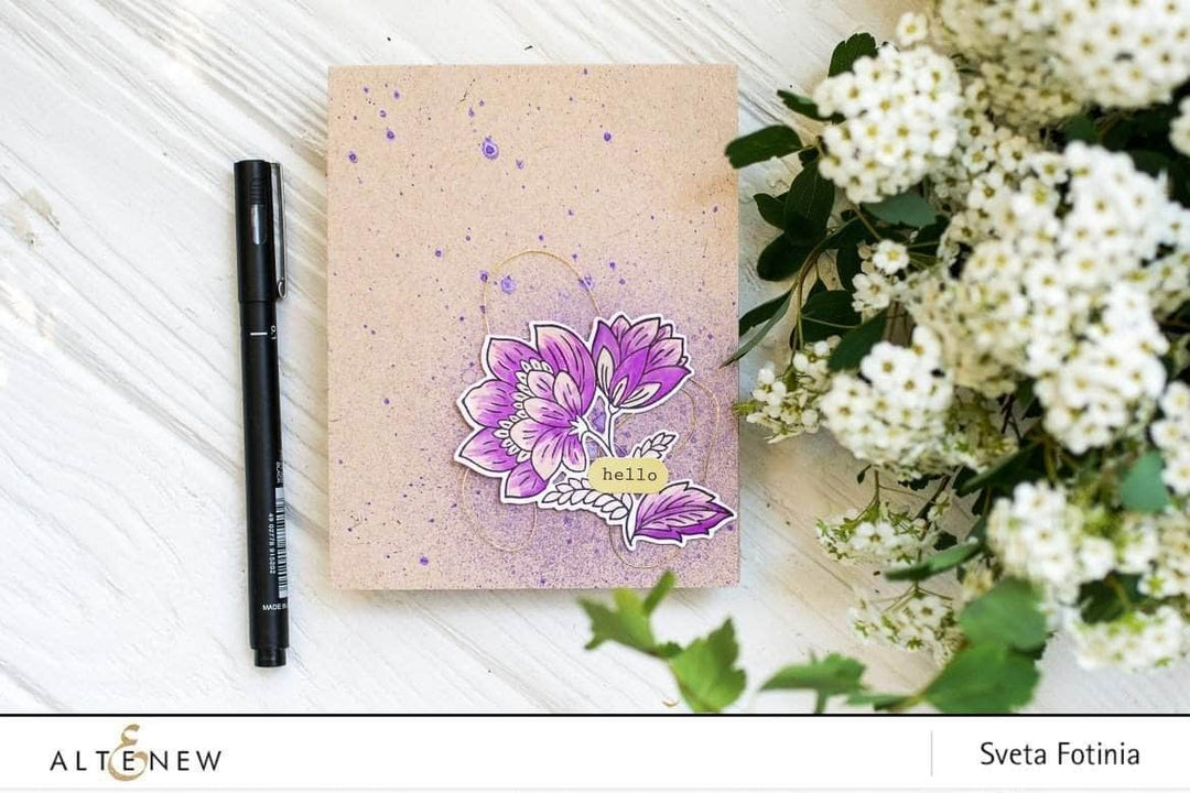Altenew Stamp & Die Bundle Ornate Foliage Stamp & Die Bundle