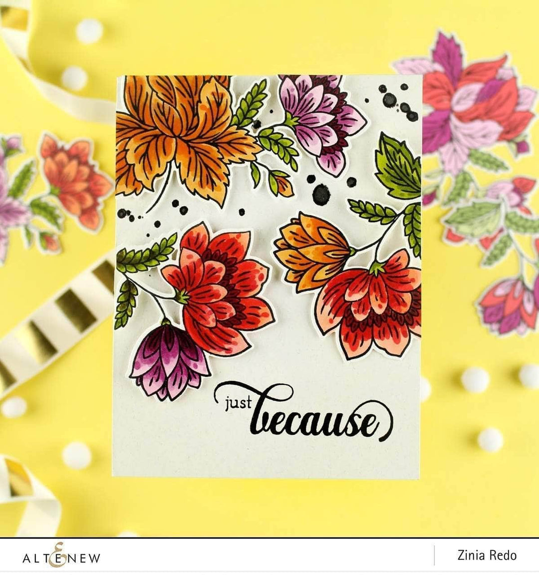 Altenew Stamp & Die Bundle Ornate Foliage Stamp & Die Bundle