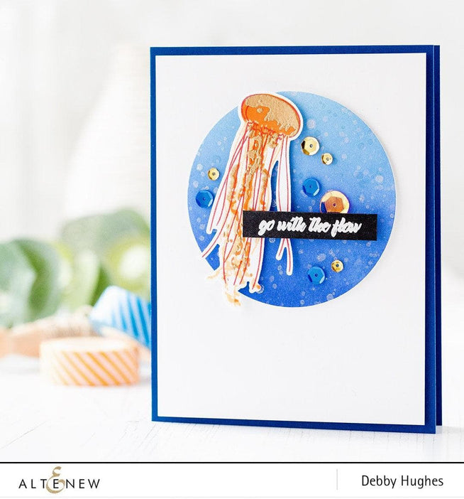 Altenew Stamp & Die Bundle Painted Jellyfish Stamp & Die Bundle
