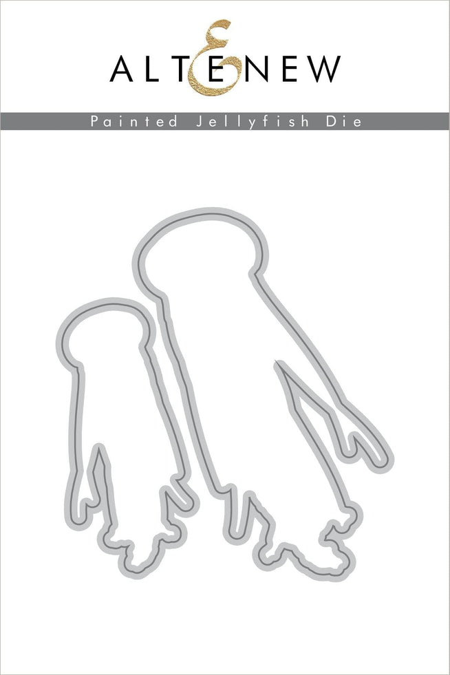 Altenew Stamp & Die Bundle Painted Jellyfish Stamp & Die Bundle