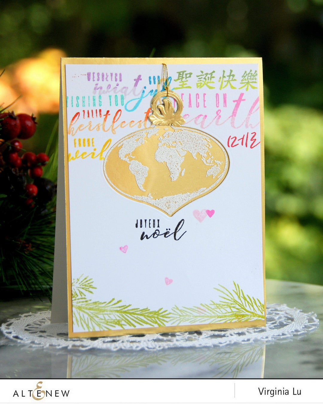 Z - Peace on Earth Stamp & Die Bundle