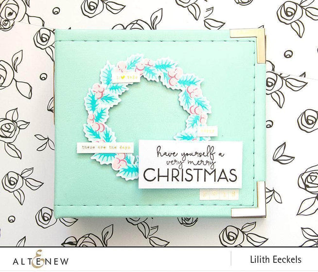 Altenew Stamp & Die Bundle Peaceful Wreath Stamp & Die Bundle