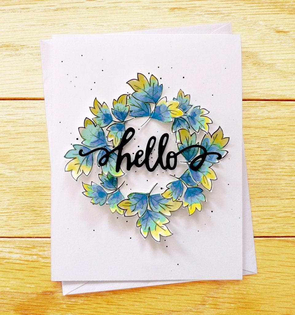 Altenew Stamp & Die Bundle Peony Scrolls Stamp & Die Bundle