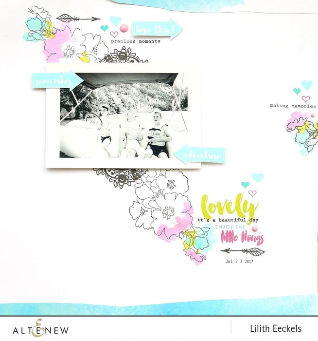 Altenew Stamp & Die Bundle Point it Out Stamp & Die Bundle