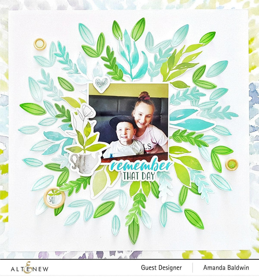 Altenew Stamp & Die Bundle Rennie Roses Stamp & Die Bundle