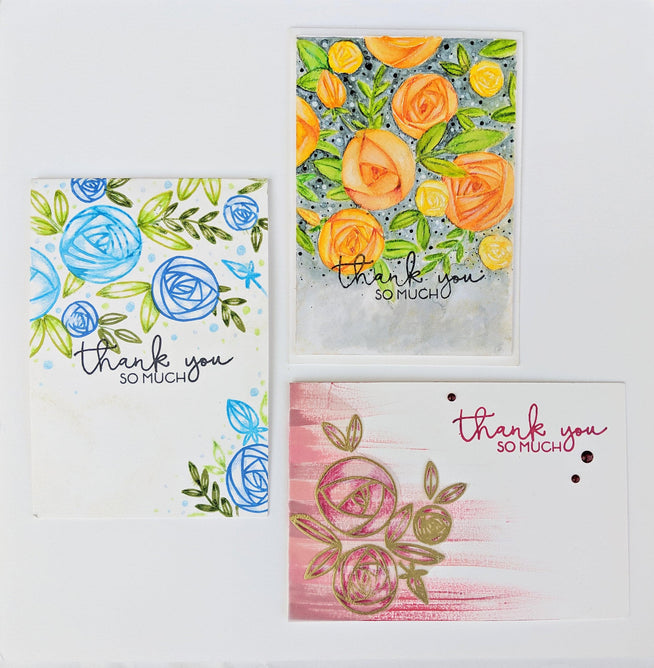 Altenew Stamp & Die Bundle Rennie Roses Stamp & Die Bundle