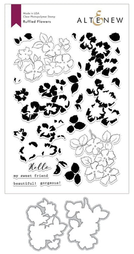 Altenew Stamp & Die Bundle Ruffled Flowers Stamp & Die Bundle