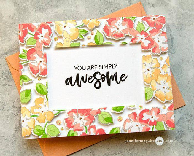 Altenew Stamp & Die Bundle Ruffled Flowers Stamp & Die Bundle