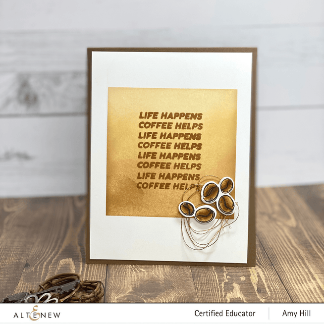 Altenew Rustic Charm Mini Stamp and Die Bundle featuring floral and nature-inspired designs for card making and crafts.