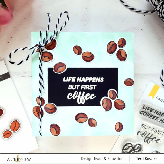 Rustic Charm Mini Stamp & Die Bundle from Altenew featuring floral and nature-inspired designs for crafting projects.