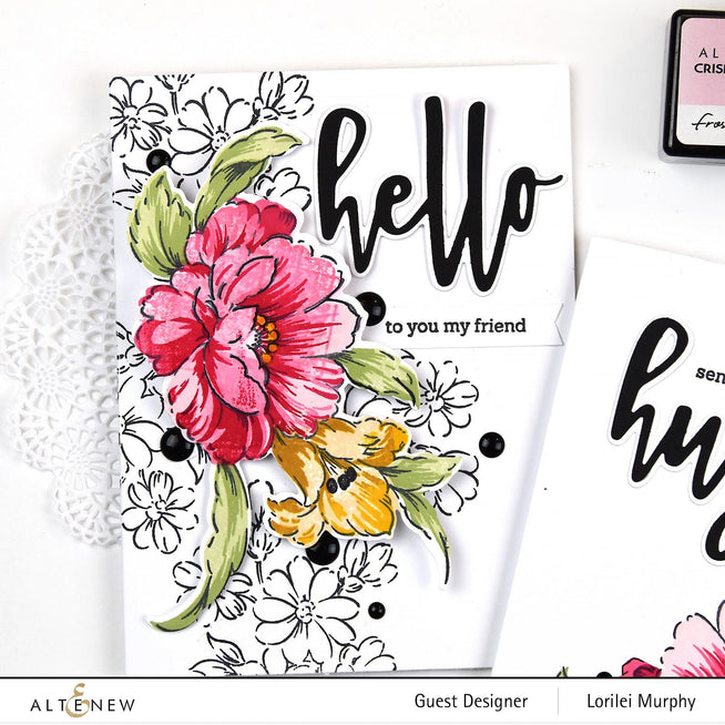Altenew Stamp & Die Bundle Simple Beauty Stamp & Die Bundle