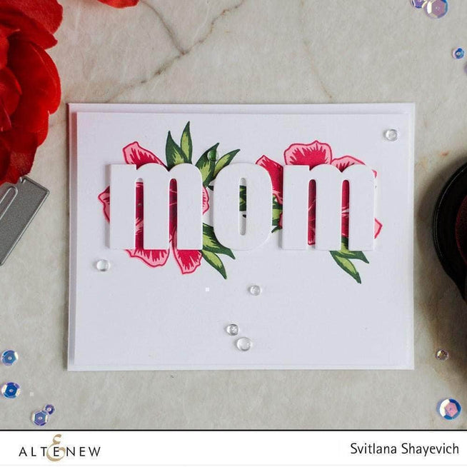 Altenew Stamp & Die Bundle Springtime Azalea Stamp & Die Bundle