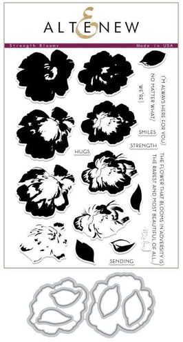 Altenew Stamp & Die Bundle Strength Blooms Stamp & Die Bundle