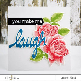 Altenew Stamp & Die Bundle Super Script Scrapbook Stamp & Die Bundle