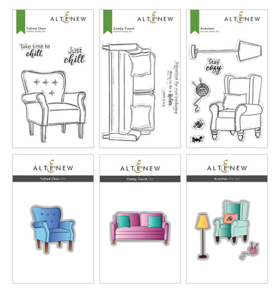 Altenew Stamp & Die Bundle Sweet Moments Mini Stamp & Die Bundle