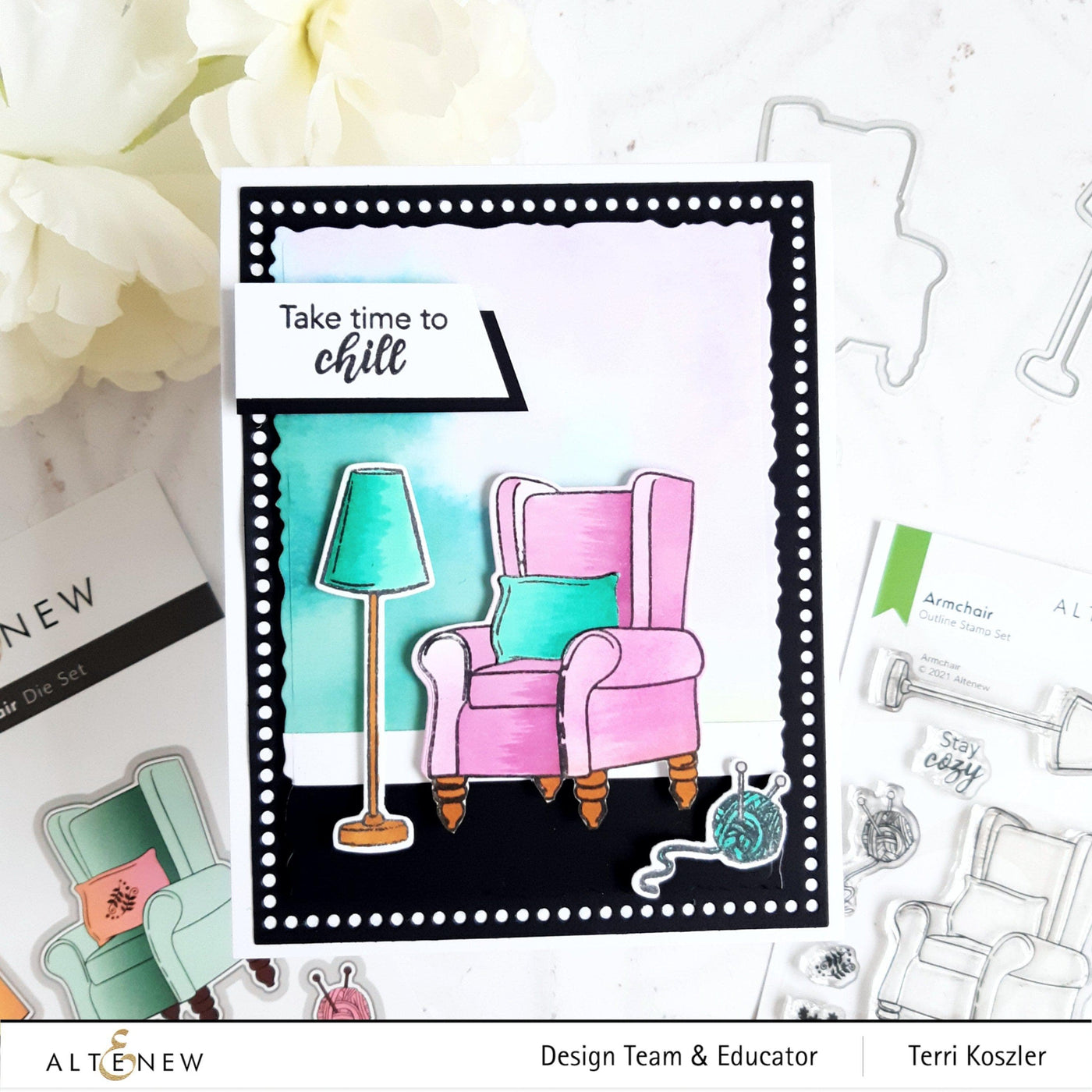 Altenew Stamp & Die Bundle Sweet Moments Mini Stamp & Die Bundle