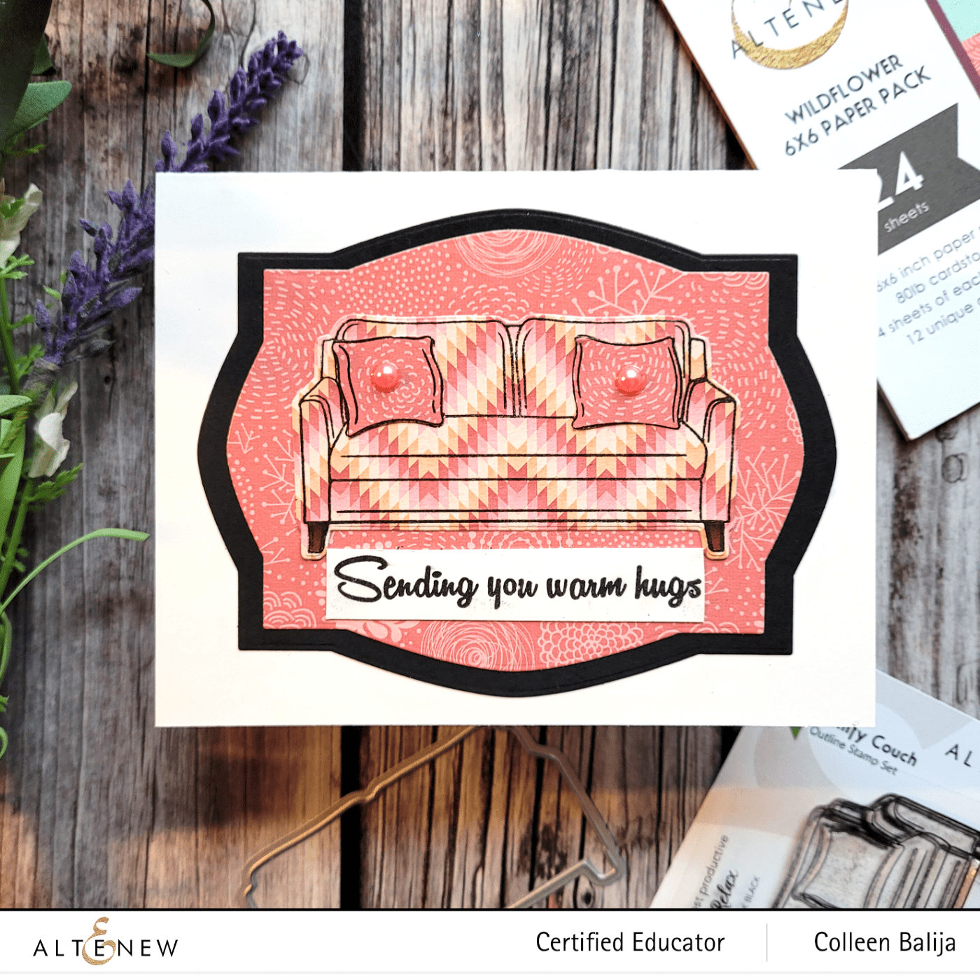 Altenew Stamp & Die Bundle Sweet Moments Mini Stamp & Die Bundle