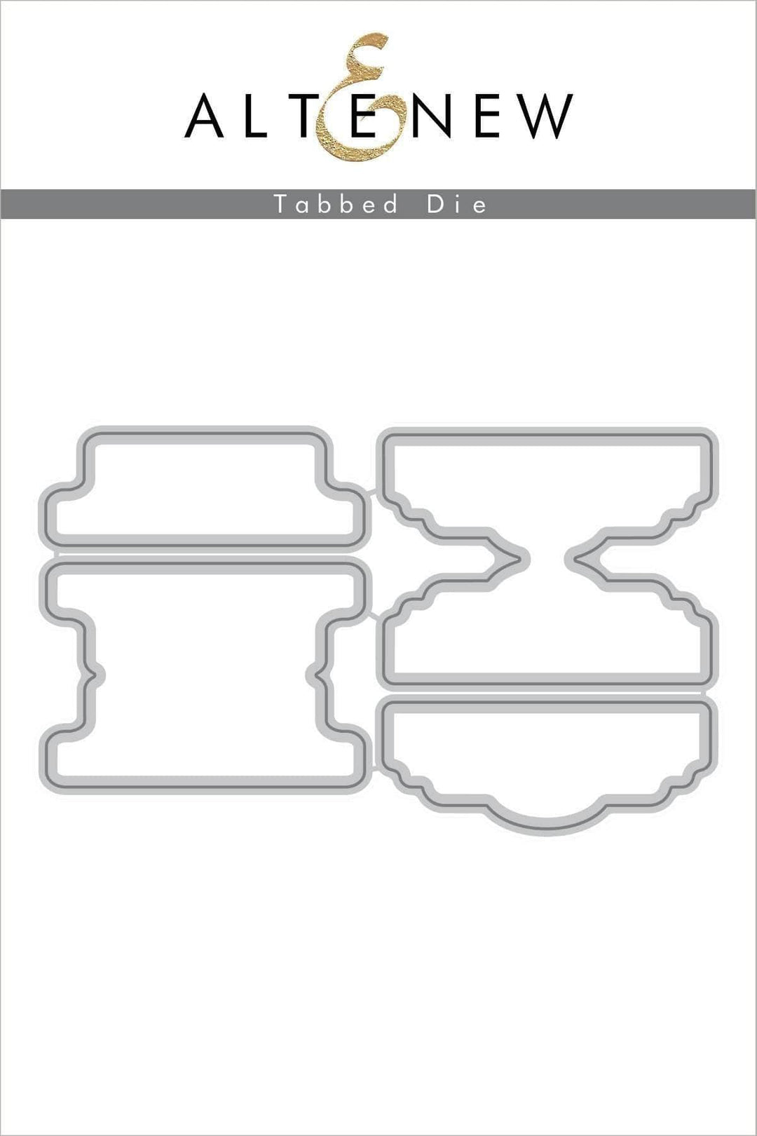 Tabbed Stamp & Die Bundle by Altenew featuring intricate stamps and matching dies for versatile crafting projects.