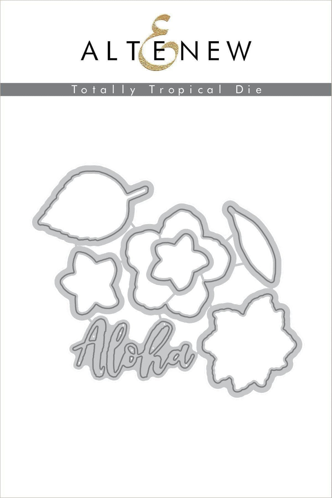 Altenew Stamp & Die Bundle Totally Tropical Stamp & Die Bundle