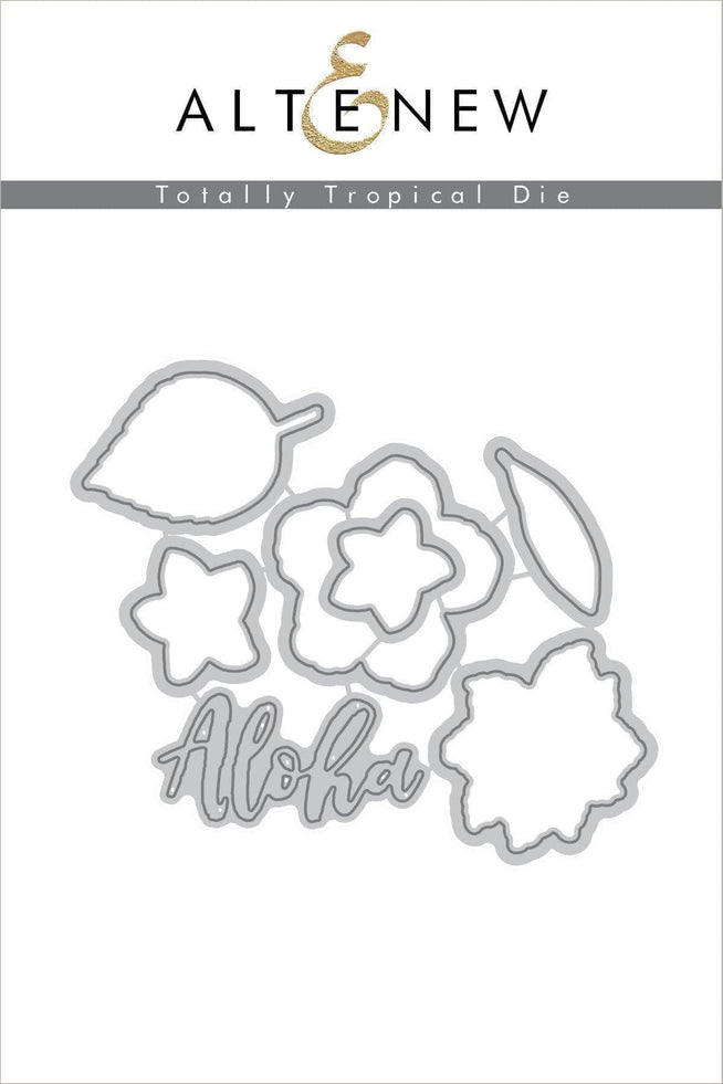 Altenew Stamp & Die Bundle Totally Tropical Stamp & Die Bundle